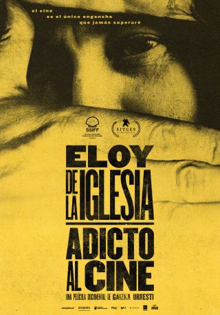 Cartel de Eloy de la Iglesia. Adicto al cine