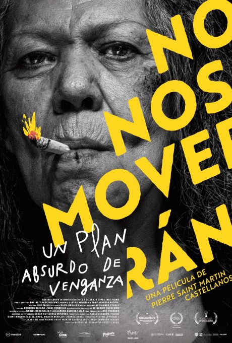 Cartel de No nos moverán