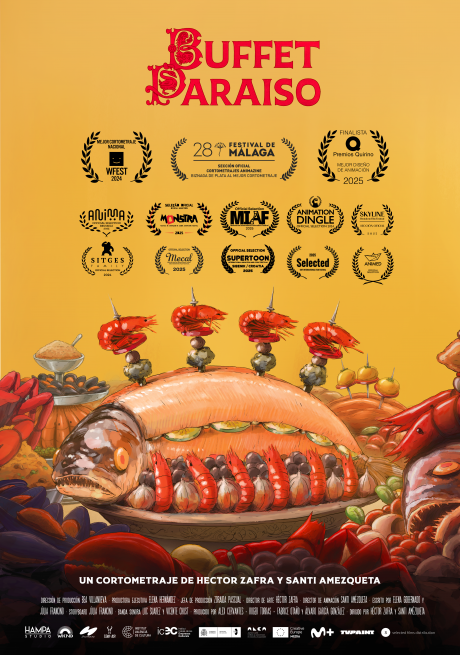 Cartel de Buffet Paraíso